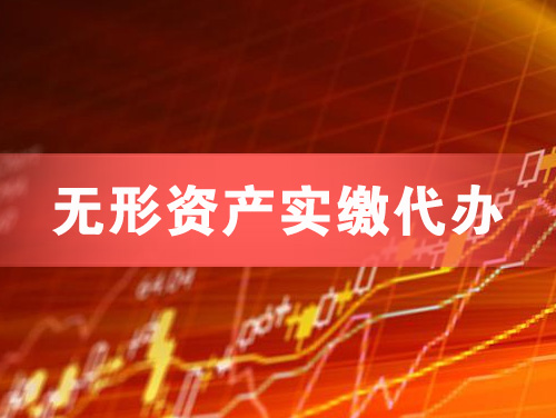 涟源无形资产实缴资本代办